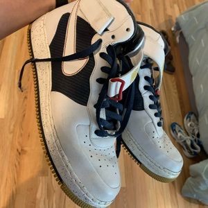 Nike Air Force 1’s with Leather Interior